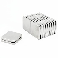 Doska Neodymium magnet 15x15x2 N38 - 20 kusov