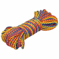Farebné pletené struny, HRUBÉ, 15 m lano, DO ZÁHRADY