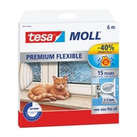 TESA Samolepiace silikónové okenné tesnenie pre PVC okná, biele, 6 m TESA Samolepiace silikónové okenné tesnenie pre PVC okná, biele, 6 m