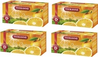 TEEKANNE ČAJ OVOCNÝ POMARANČ ČERSTVÝ 20 sáčkov x 4 KS TEEKANNE ČAJ OVOCNÝ POMARANČ ČERSTVÝ 20 sáčkov x 4 KS