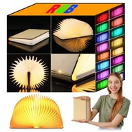 LED nočná lampa BOOK 3D XXL Stolová lampa do detskej izby LED nočná lampa BOOK 3D XXL Stolová lampa do detskej izby