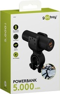 Powerbanka Goobay 5000 mAh pre bicykel LED QC PD USB-C Powerbanka Goobay 5000 mAh pre bicykel LED QC PD USB-C
