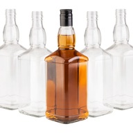 5x DANIELS SKLENENÉ FĽAŠE 700 ML + viečko na VODKOVÉ LIKÉRY GIN COGNAC 5x DANIELS SKLENENÉ FĽAŠE 700 ML + viečko na VODKOVÉ LIKÉRY GIN COGNAC