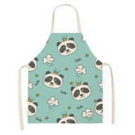 č.18 Štýl 47x38cm Artoon Cute Panda Print Zástera č.18 Štýl 47x38cm Artoon Cute Panda Print Zástera
