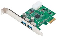 GEMBIRD PCI-E TO USB 3.0 RADIČ 2-PORTY