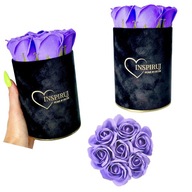 FLOWERBOX KYTICA MYDLOVÝCH KVETOV DARČEK NA VALENTÍNA FLOWERBOX KYTICA MYDLOVÝCH KVETOV DARČEK NA VALENTÍNA