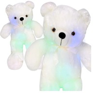 Žiariace detské svetielko s veľkým maskotom medvedíka sa rozsvieti