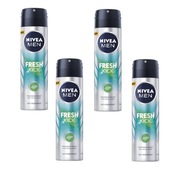NIVEA MEN Fresh Kick pánsky antiperspirant 4x150ml NIVEA MEN Fresh Kick pánsky antiperspirant 4x150ml