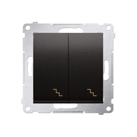 KONTAKT SIMON54 LED schodiskový vypínač DW6/2L.01/48 KONTAKT SIMON54 LED schodiskový vypínač DW6/2L.01/48