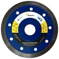 DIAMANTOVÝ KOTÚČ NA REZANIE KERAMICKÉHO KAMEŇA - TOPDIAM UCS 125 mm