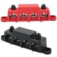 MASS BLOCK PRÍPOJNICOVÝ PÁS 250A SKRUTKY 4 x M8 2ks MINUS + HMOTA PLUS MASS BLOCK PRÍPOJNICOVÝ PÁS 250A SKRUTKY 4 x M8 2ks MINUS + HMOTA PLUS