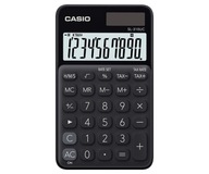 CASIO VRECKOVÁ KALKULAČKA SL-310UC-BK ČIERNA, 10 DIGITÁLNY DISPLEJ, Ca