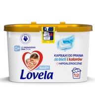 LOVELA Capsules White Detská umývacia farba 12 ks