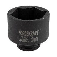 Nárazový bit s nástrčkovou hlavou 3/4" 63 mm 6-bodová Cr-Mo oceľ FORCEKRAFT Nárazový bit s nástrčkovou hlavou 3/4" 63 mm 6-bodová Cr-Mo oceľ FORCEKRAFT