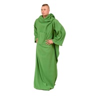 DEKA S RUKÁVMI DEKA ROSE HRUBÝ FLEECE ZELENÁ DEKA S RUKÁVMI DEKA ROSE HRUBÝ FLEECE ZELENÁ