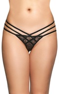 Čierne dámske tangá SoftLine 2492 S/M Čierne dámske tangá SoftLine 2492 S/M