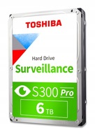 PEVNÝ DISK CCTV 3,5'' Toshiba S300 Pro 6TB 6000 GB