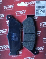 PREDNÉ BRZDOVÉ DESTIČKY TRW LUCAS BMW F800 GS, ABS 08-15 PREDNÉ BRZDOVÉ DESTIČKY TRW LUCAS BMW F800 GS, ABS 08-15