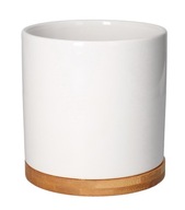 MODERNÝ KERAMICKÝ KVETINÁČ KRYT 13 CM MODERNÝ KERAMICKÝ KVETINÁČ KRYT 13 CM