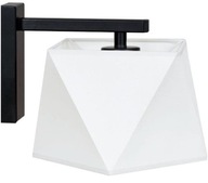 Nástenné svietidlo s tienidlom vyrobené z materiálu Diamond WHITE Nástenné svietidlo s tienidlom vyrobené z materiálu Diamond WHITE