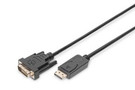 Adaptérový kábel DIGITUS DisplayPort s