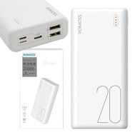 POWERBANK ROMOSS RÝCHLE NABÍJANIE 2X USB-A 20000MAH SILNÁ ODOLNÁ