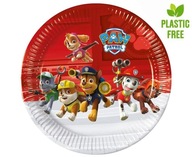 Paw Patrol taniere papierové 23 cm 8 ks Paw Patrol taniere papierové 23 cm 8 ks