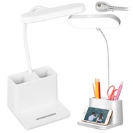 LED pripínacia lampa na školskú lavicu, USB organizér LED pripínacia lampa na školskú lavicu, USB organizér