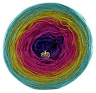 KOKONEK Merino priadza 383 Northern Lights, mäkká nehryzivá merino vlna KOKONEK Merino priadza 383 Northern Lights, mäkká nehryzivá merino vlna