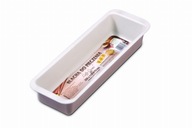Plech na pečenie 35x11x7cm nepriľnavý caffe crema Plech na pečenie 35x11x7cm nepriľnavý caffe crema