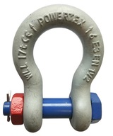 SHACKLE OMEGA ROUND SHAKE 0,5T CE ATEST PIN BX