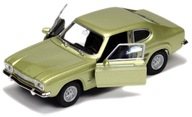WELLY KOVOVÝ MODEL AUTA FORD CAPRI 1969 OTVORENIE DVERÍ WELLY KOVOVÝ MODEL AUTA FORD CAPRI 1969 OTVORENIE DVERÍ