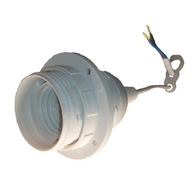 Držiak žiarovky E27 s objímkou ​​a 15 cm káblom