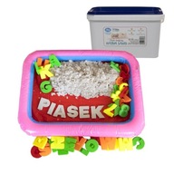 Kinetický piesok 3 kg formičky na písmená pieskovisko Kinetický piesok 3 kg formičky na písmená pieskovisko
