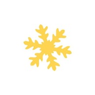 Dekoračný dierovač na snehové vločky - DpCraft - 3,7 cm Dekoračný dierovač na snehové vločky - DpCraft - 3,7 cm