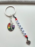 KEYRING KEYRING MALIAR ŠTETCA PALET NÁZOV KEYRING KEYRING MALIAR ŠTETCA PALET NÁZOV