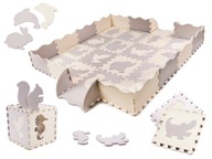 PENOVÁ PODLOŽKA NA PUZZLE/PLAYBACK PRE DETI 36 ELEMENTOV. ECRU PENOVÁ PODLOŽKA NA PUZZLE/PLAYBACK PRE DETI 36 ELEMENTOV. ECRU