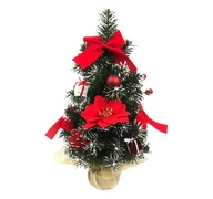 Umelý vianočný stromček, ozdobený, ozdobený, hotový, 40 cm