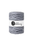 Paličkovaná šnúra Macrame 9mm 30m oceľ Paličkovaná šnúra Macrame 9mm 30m oceľ