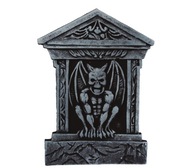 Ozdobná náhrobná plaketa chrlič Halloween Ozdobná náhrobná plaketa chrlič Halloween