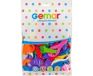 Gemar Mix pastelové balóny A80 21cm 100 kusov Gemar Mix pastelové balóny A80 21cm 100 kusov