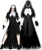 KOSTÝM MNÍŠKY HALLOWEENSKEJ JEDNOTLIVKY XS / S KOSTÝM MNÍŠKY HALLOWEENSKEJ JEDNOTLIVKY XS / S