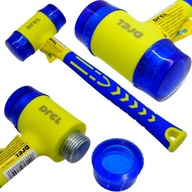 Gumové montážne kladivo s vymeniteľnými 45 mm hrotmi Gumové montážne kladivo s vymeniteľnými 45 mm hrotmi