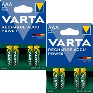 Nabíjacie batérie VARTA R3 AAA 800mAh R2U 8 ks Nabíjacie batérie VARTA R3 AAA 800mAh R2U 8 ks