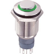 TLAČIDLO PROTI VANDALU 16mm ZELENÉ MONOSTABILNÉ TLAČIDLO PROTI VANDALU 16mm ZELENÉ MONOSTABILNÉ