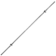 Krk rovný závitový 180cm, činka 25mm + svorky Krk rovný závitový 180cm, činka 25mm + svorky