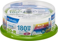 Verbatim BD-R Blu-ray disk 25 GB 10 ks Japonsko Verbatim BD-R Blu-ray disk 25 GB 10 ks Japonsko