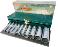 Jonnesway Long sada nástrčných 1/2'' 10-24 mm Jonnesway Long sada nástrčných 1/2'' 10-24 mm
