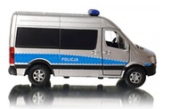 MERCEDES SPRINTER POLICAJNÝ KOVOVÝ MODEL 1:34 WELLY MERCEDES SPRINTER POLICAJNÝ KOVOVÝ MODEL 1:34 WELLY