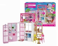 Kompaktný domček pre bábiky Mattel Barbie HCD47